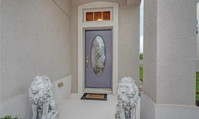 a front view of a door lock