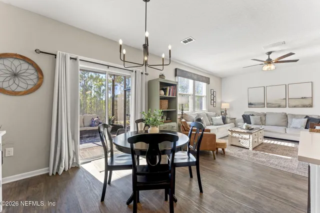 a view of a balcony with couch
