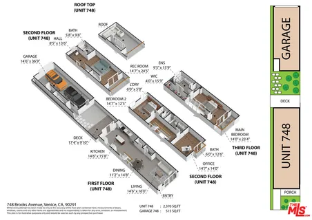 $1,995,000 | 748 Brooks Avenue, Venice, CA 90291