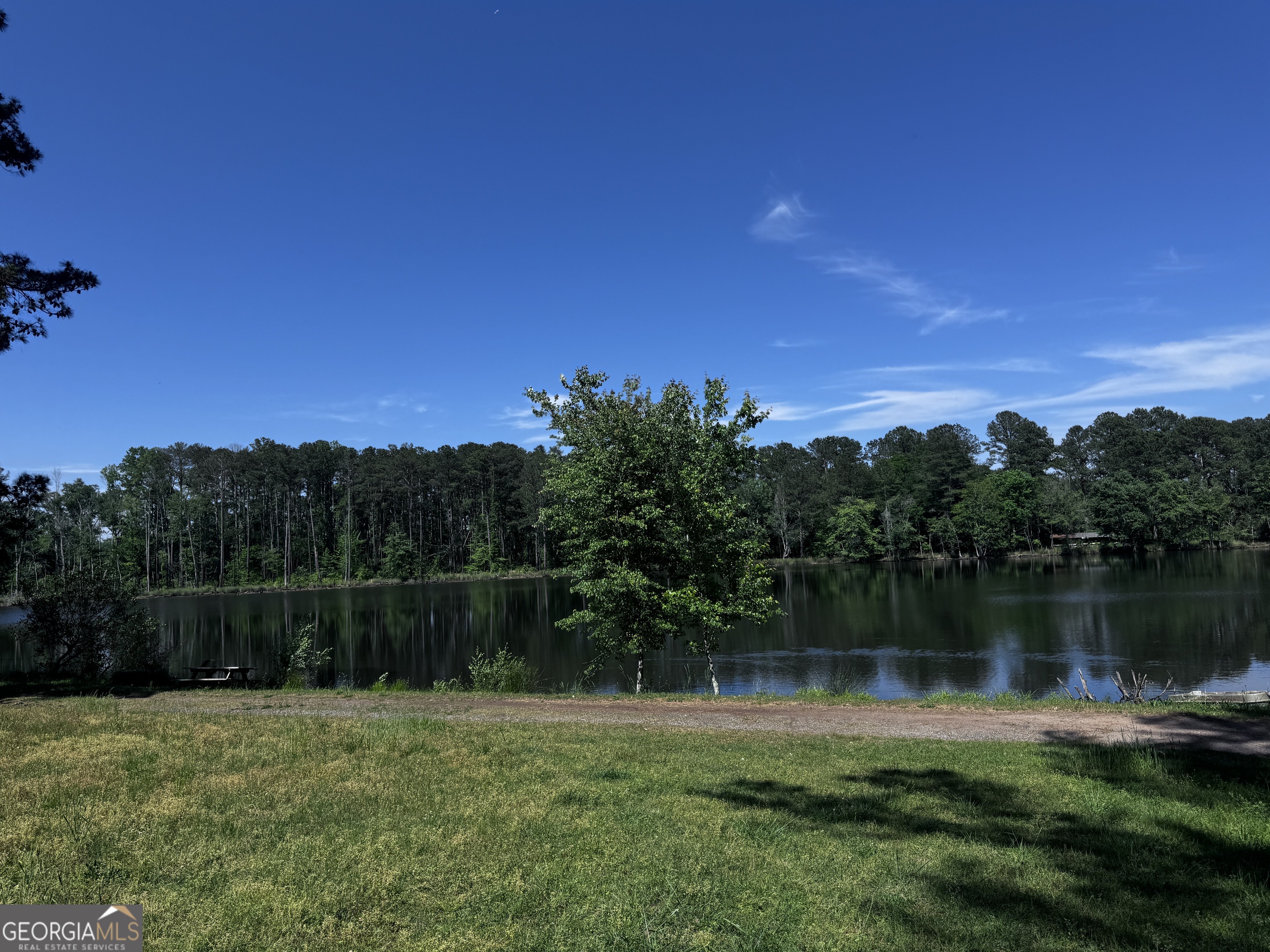 1980 Kilgore Road Griffin, GA 30223 - Photo 8 of 19 a view of a lake with a big yard