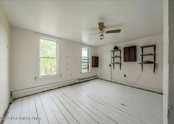 wooden floor in an empty room