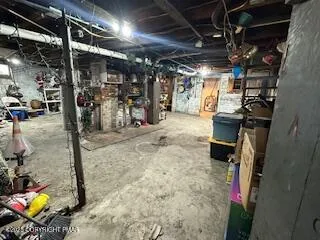 a view of a storage room