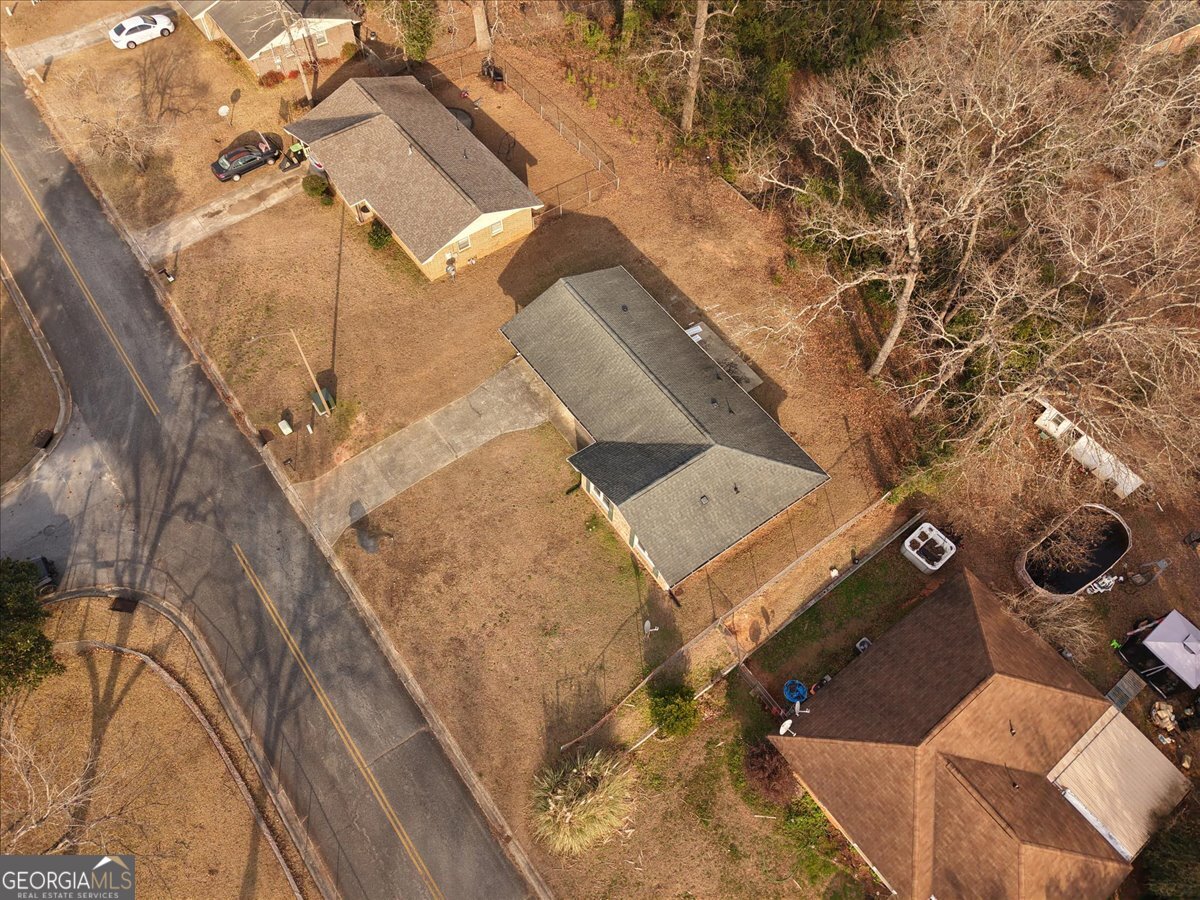 223 Randy Circle Warner Robins, GA 31088 - Photo 23 of 27 an aerial view of a house with a yard