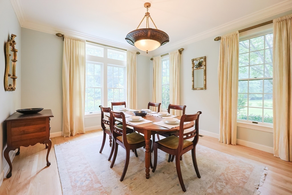 83 High Ridge Road Boxford, MA 01921 - Photo 13 of 42 a dining room with furniture and window