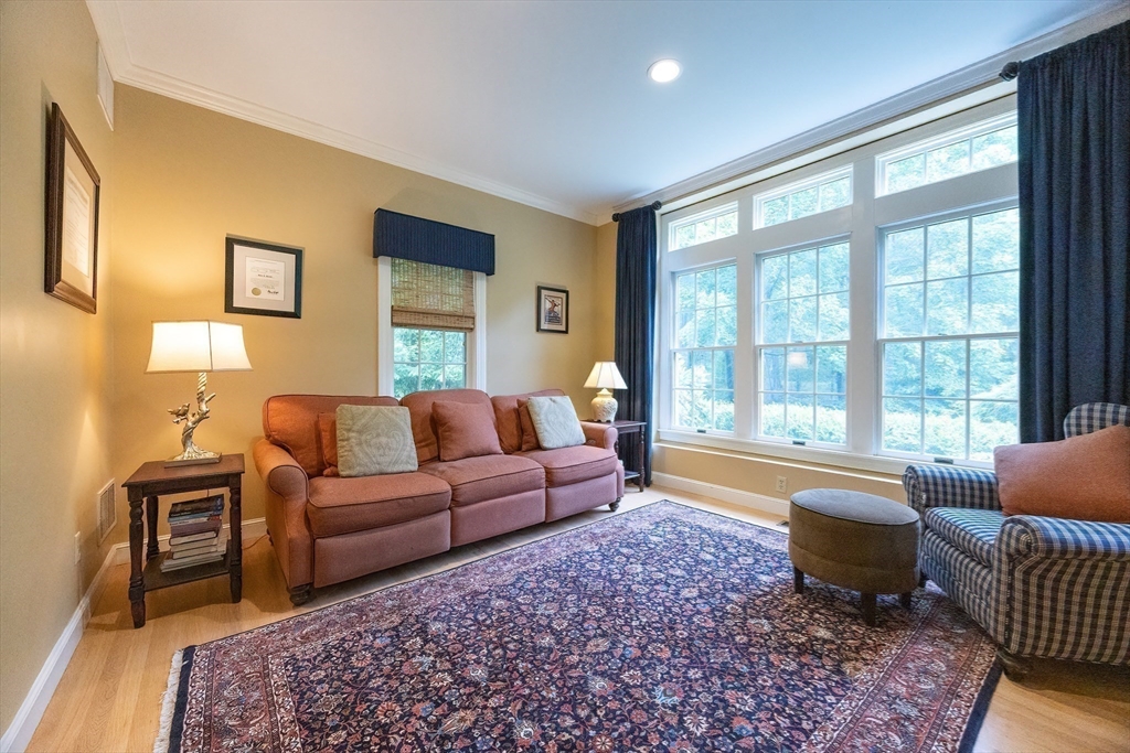 83 High Ridge Road Boxford, MA 01921 - Photo 14 of 42 a living room with furniture and a window
