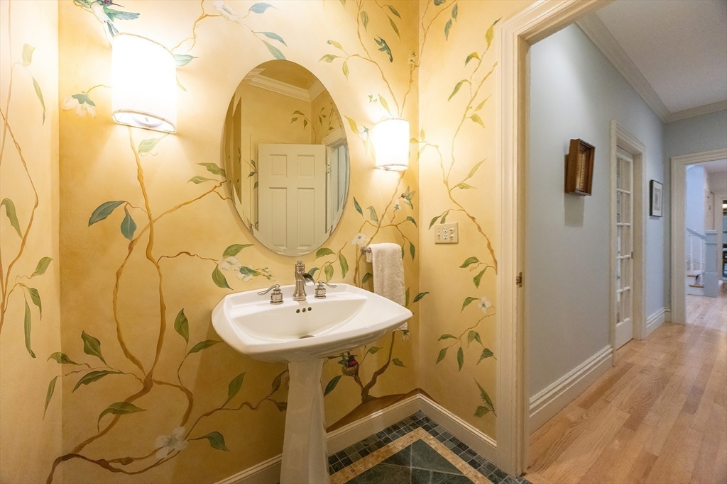 83 High Ridge Road Boxford, MA 01921 - Photo 20 of 42 a bathroom with a sink and a mirror