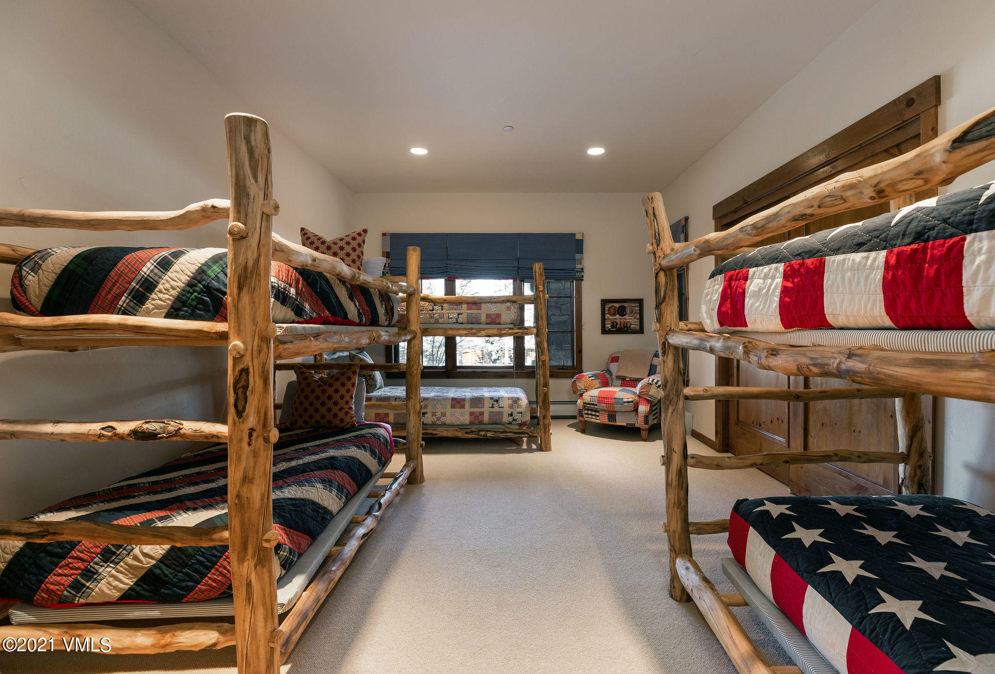 1264 Bachelor Ridge Road Beaver Creek, CO 81620 - Photo 8 of 13 1264_bachelor_ridge_interior_bunkroom