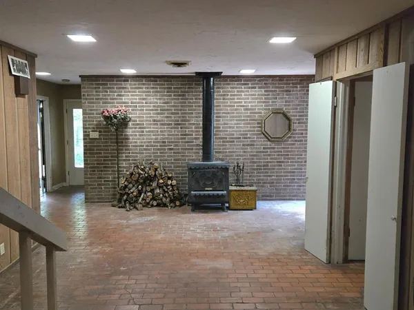 a view of hall with furniture