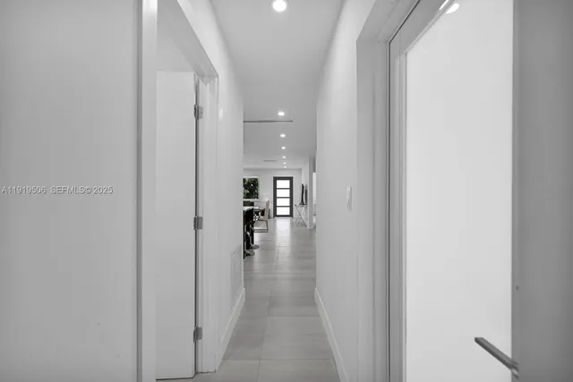 a view of a hallway