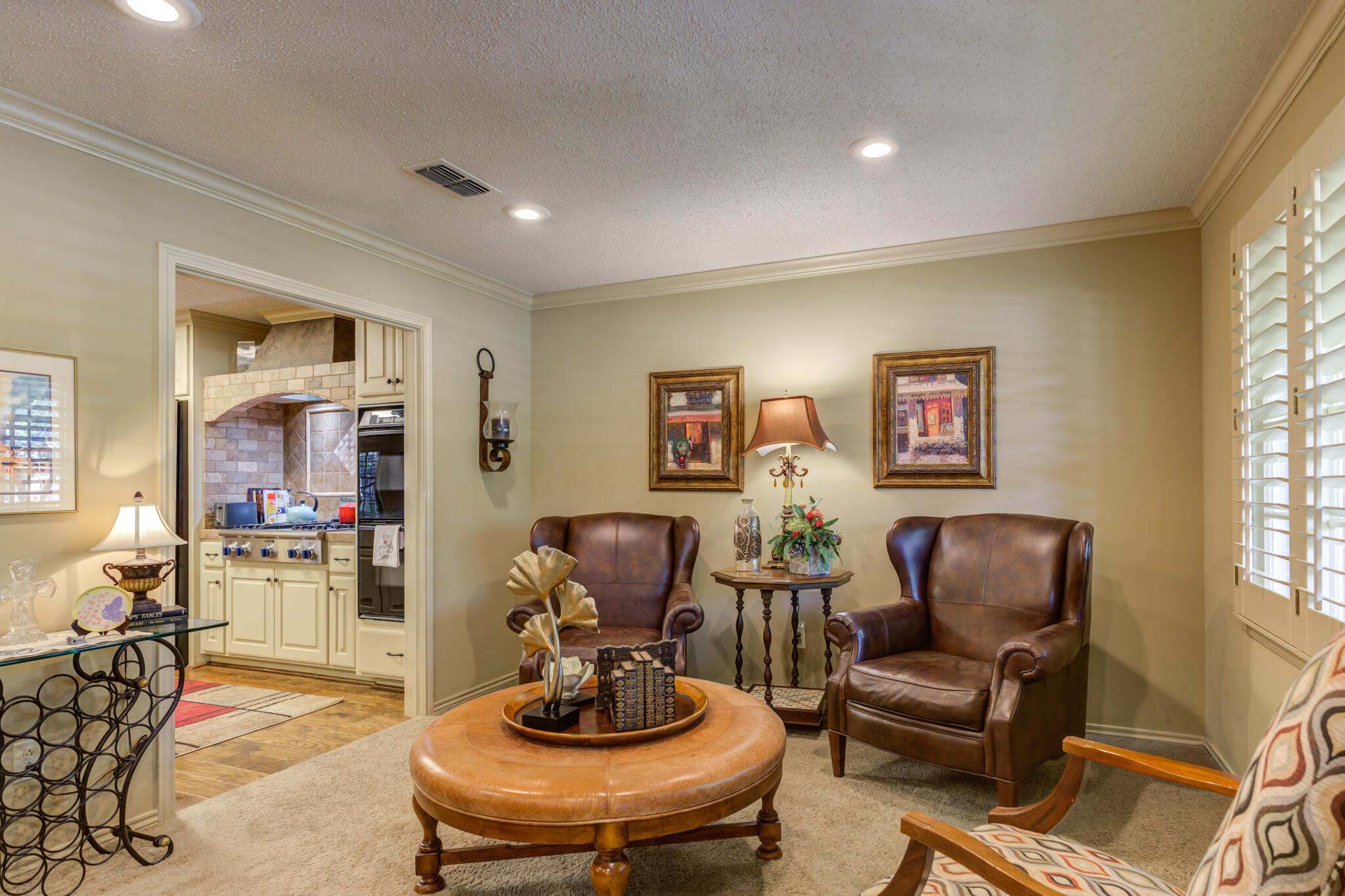 3614 68th Street Lubbock, TX 79413 - Photo 19 of 68 a living room with furniture and wooden floor