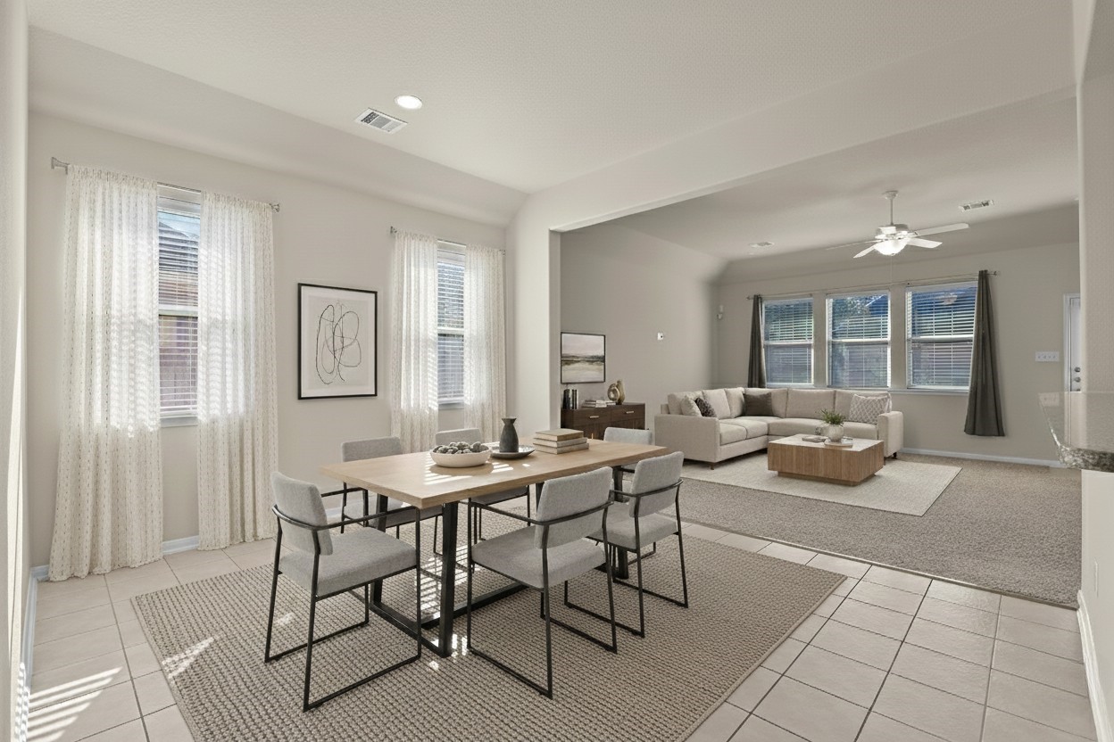 39 Butternut Grove Place Tomball, TX 77375 - Photo 5 of 35 a view of a livingroom and dining room