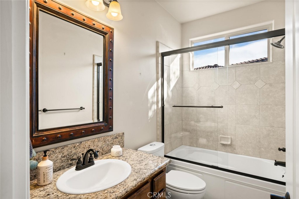 3368 Summit Ridge Terrace Chico, CA 95928 - Photo 24 of 44 a bathroom with a sink toilet and shower