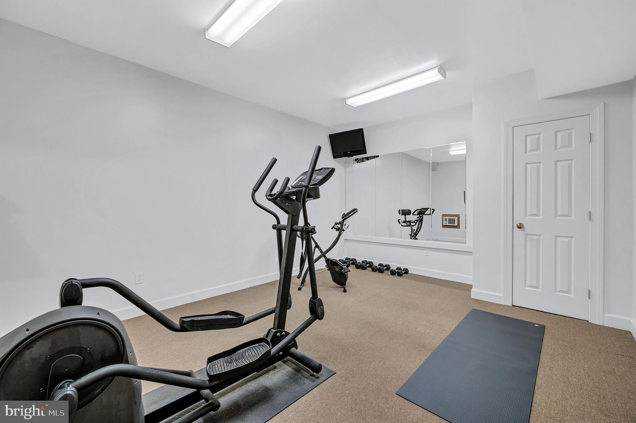 10918 Bells Ridge Drive Potomac, MD 20854 - Photo 37 of 41 a view of a room with gym equipment