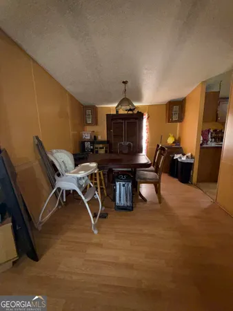 a workspace with furniture