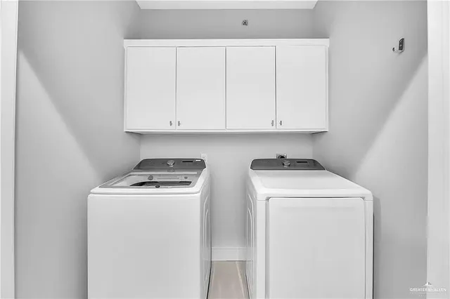 a view of washer and dryer