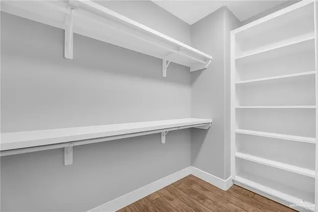 a view of a room with shelf
