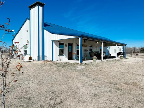 a view of a house with a outdoor space
