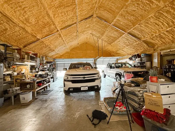 a view of a storage in a room