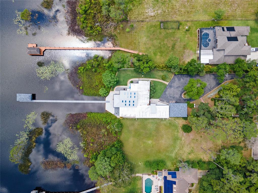 13830 Lake Mary Jane Road Orlando, FL 32832 - Photo 90 of 99 an aerial view of a house with outdoor space