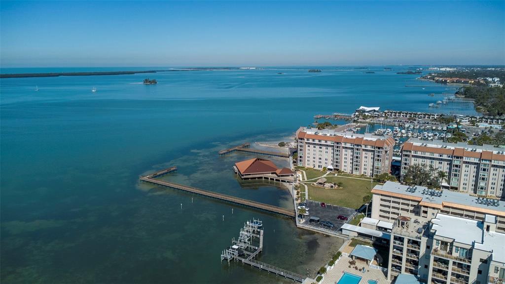 634 Edgewater Drive, Unit 848 Dunedin, FL 34698 - Photo 38 of 40 a view of a balcony with an ocean view