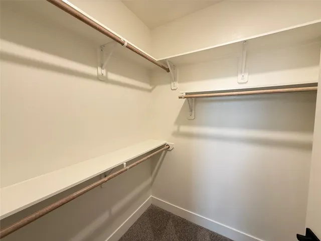 a view of a room with closet