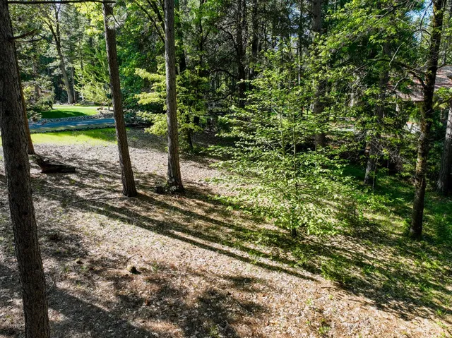 a view of an outdoor space with a lake view