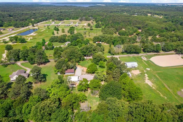 a backyard of a house