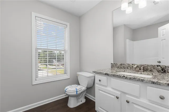 a view of small space with closet