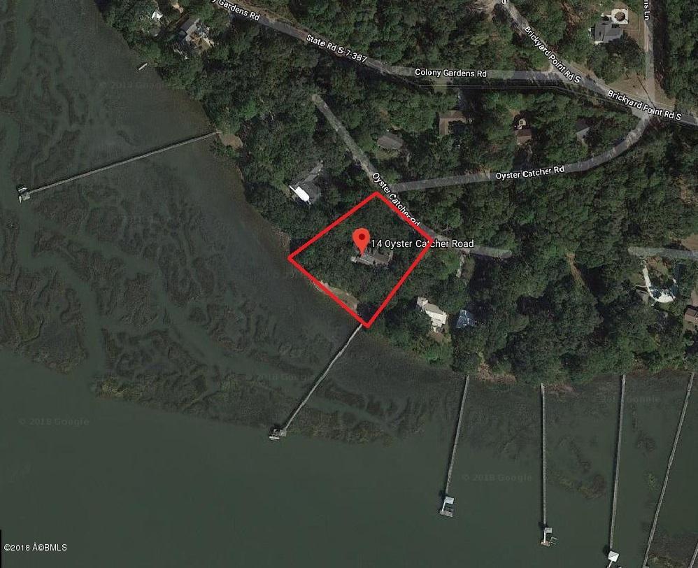 14 Oyster Catcher Road Beaufort, SC 29907 - Photo 27 of 27 14 Oyster Catcher Map