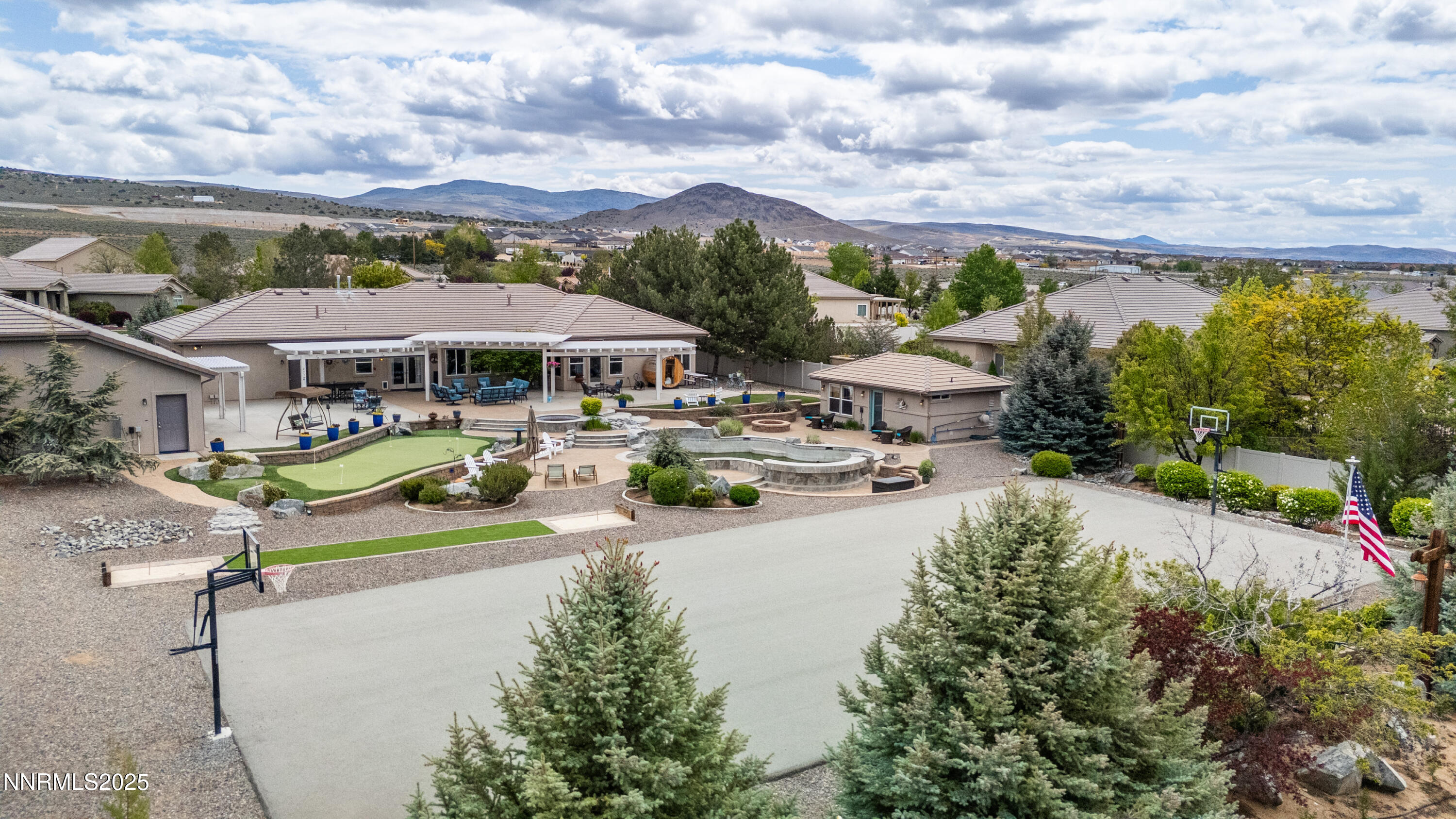 11645 Anthem Drive Sparks, NV 89441 - Photo 41 of 45 Backyard Drone 2