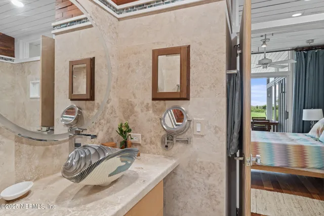 a room with storage and utility