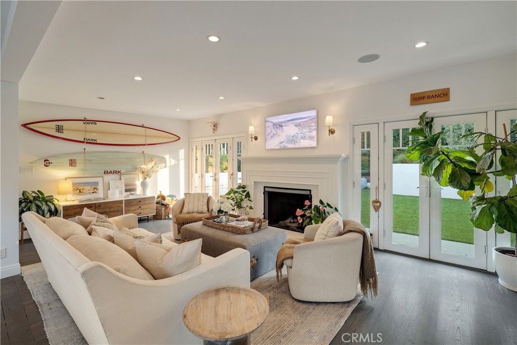 1006 Ave H Redondo Beach, CA 90277 - Photo 15 of 75 a living room with furniture and a fireplace