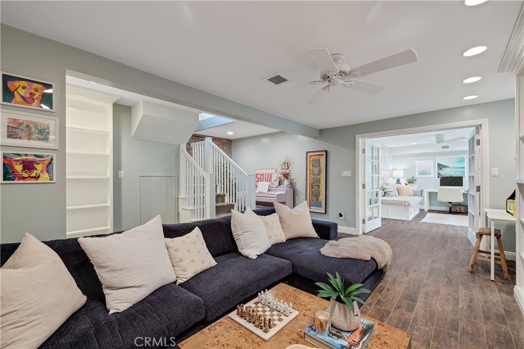 1006 Ave H Redondo Beach, CA 90277 - Photo 70 of 75 a living room with furniture and wooden floor