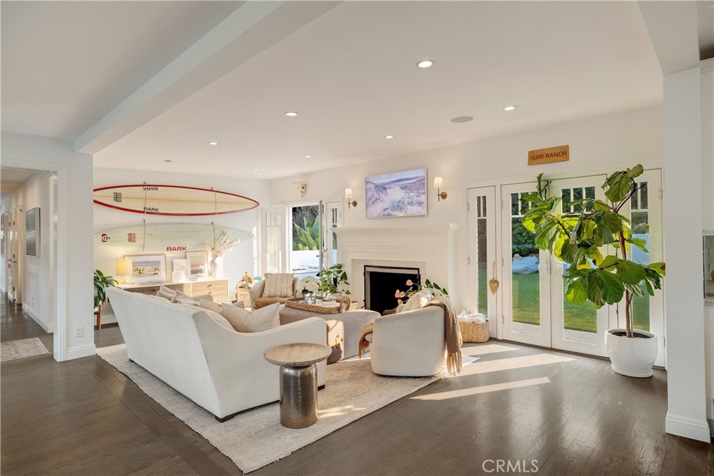 1006 Ave H Redondo Beach, CA 90277 - Photo 9 of 75 a living room with fireplace furniture and a large window