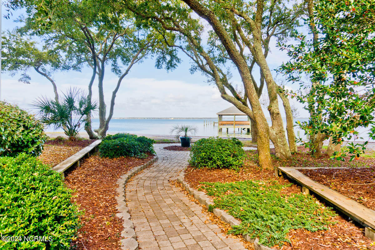 1701 Salter Path Road, Unit 201J Indian Beach, NC 28512 - Photo 39 of 54 Soundside walkway