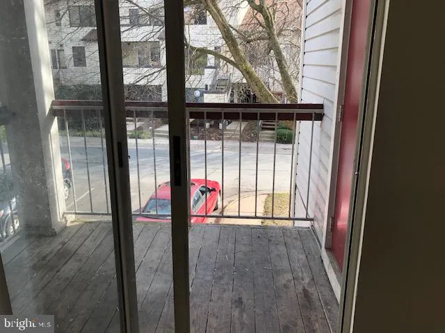 a view of an entryway