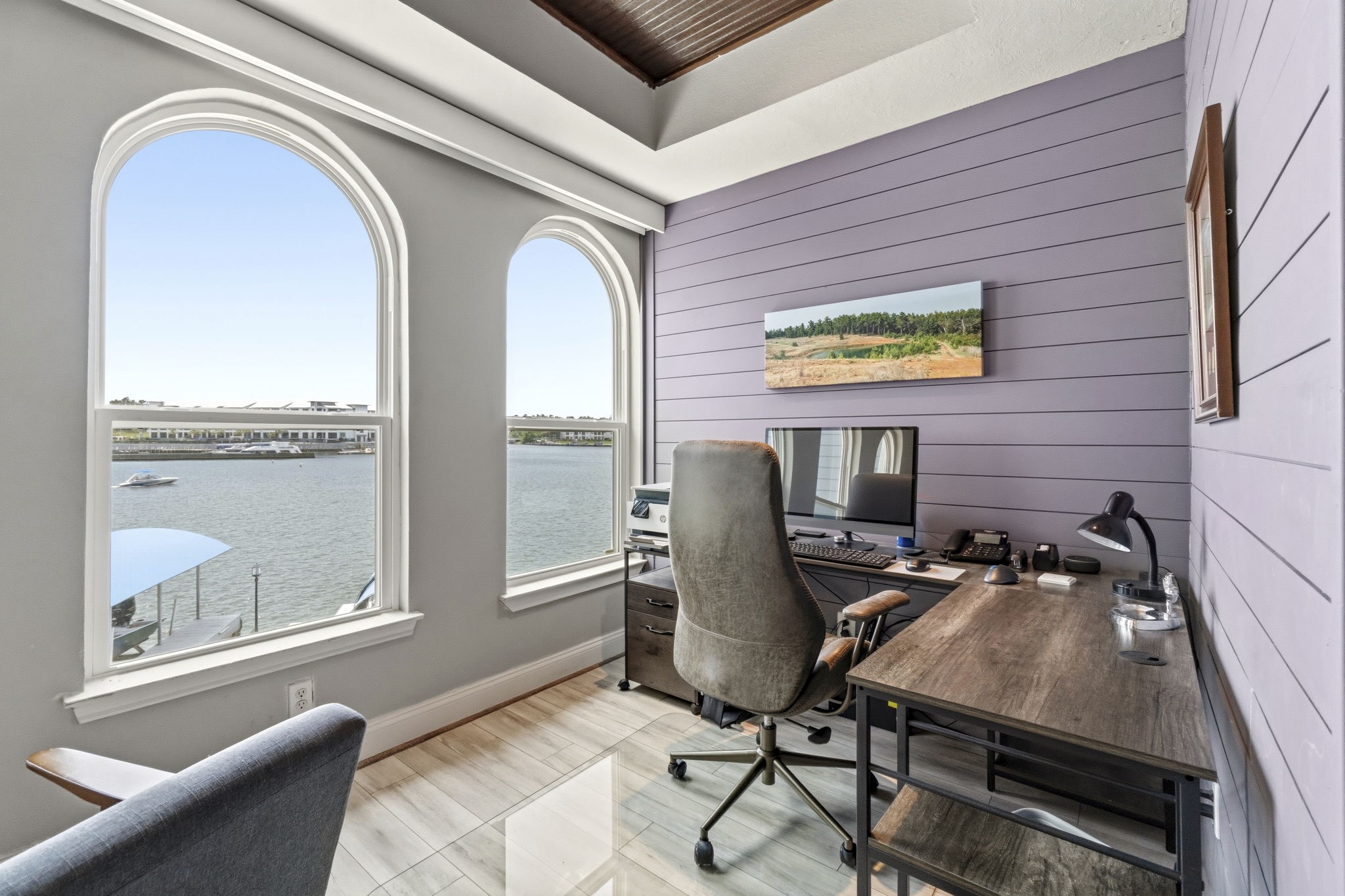 2 Key Harbour Conroe, TX 77356 - Photo 26 of 41 a view of a workspace with furniture and a window