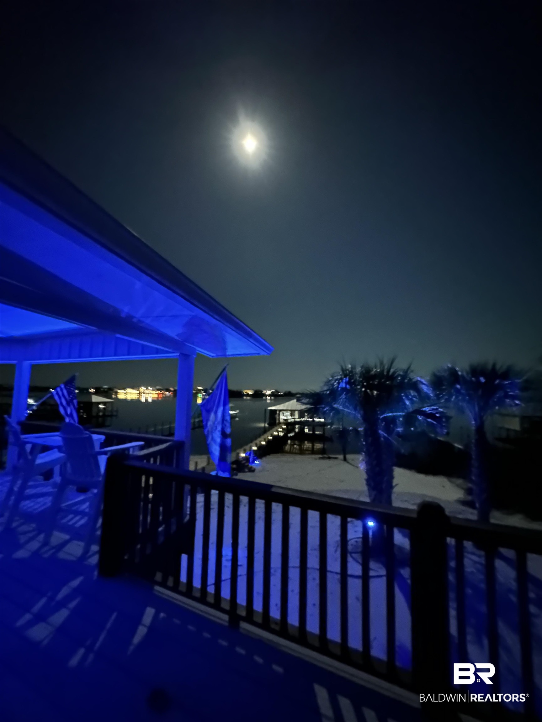 32130 River Road Orange Beach, AL 36561 - Photo 41 of 51 View of patio at twilight