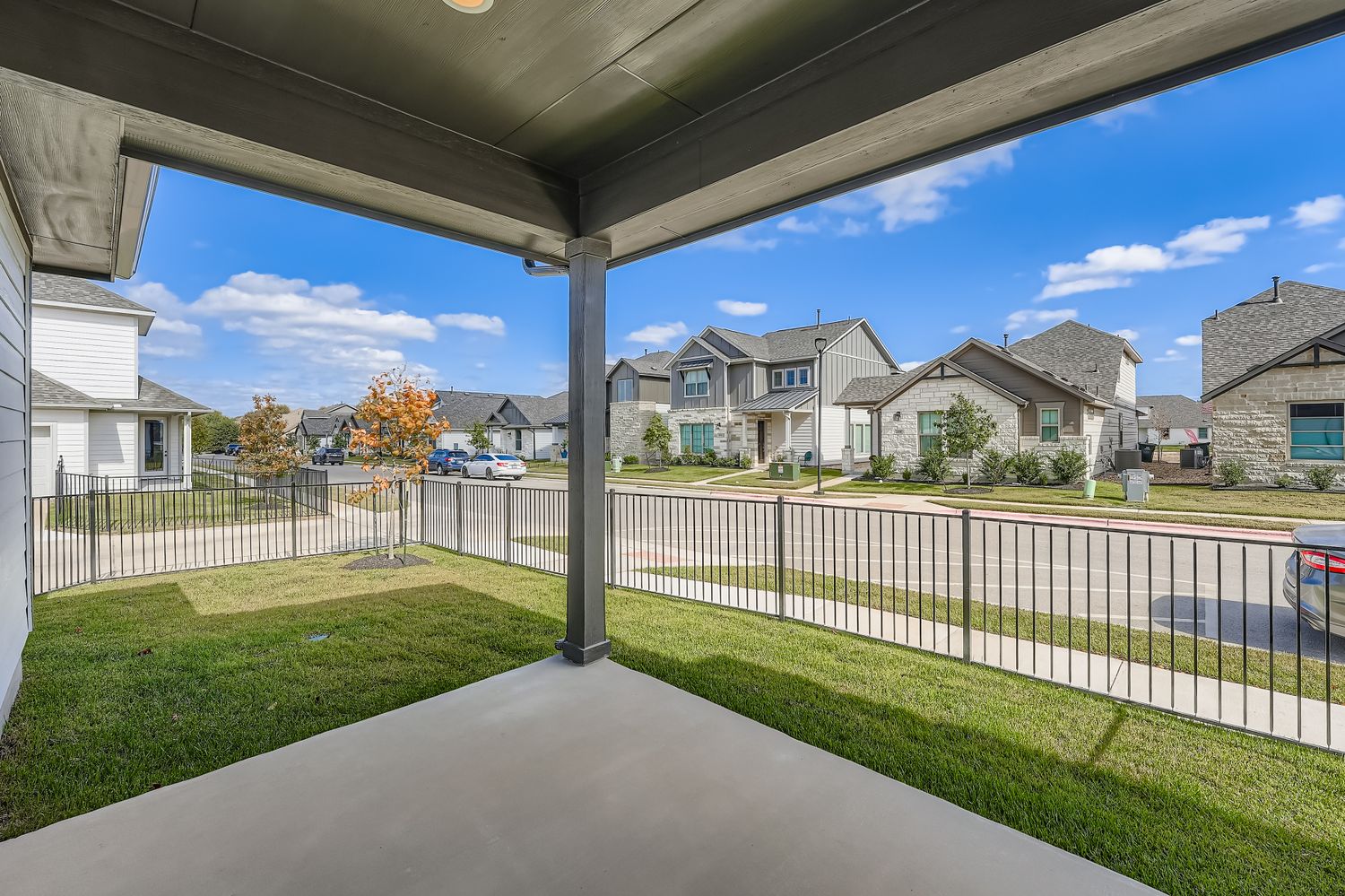 376 Orleanian Drive Buda, TX 78610 - Photo 10 of 10 a view of a city from a balcony