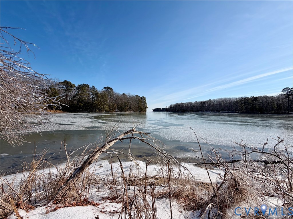 Tbd Blackberry Road Reedville, VA 22539 - Photo 2 of 11 a view of a lake from a yard