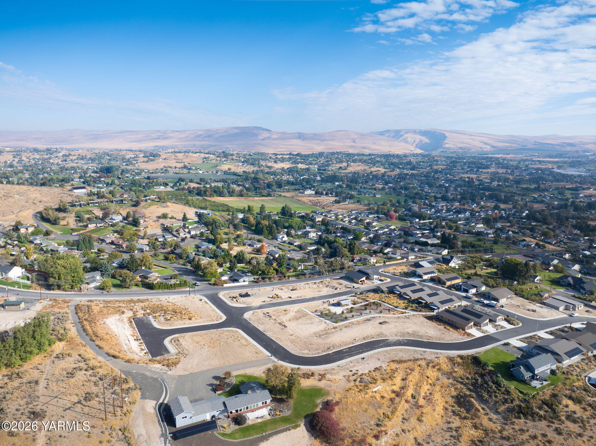 820 Vista Del Sol Selah, WA 98942 - Photo 10 of 15 Looking North - Aerial View