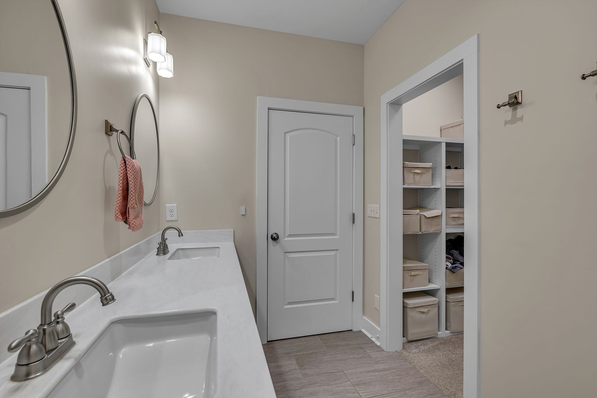 2770 East Sheepneck Road Culleoka, TN 38451 - Photo 13 of 49 a bathroom with a sink and a mirror