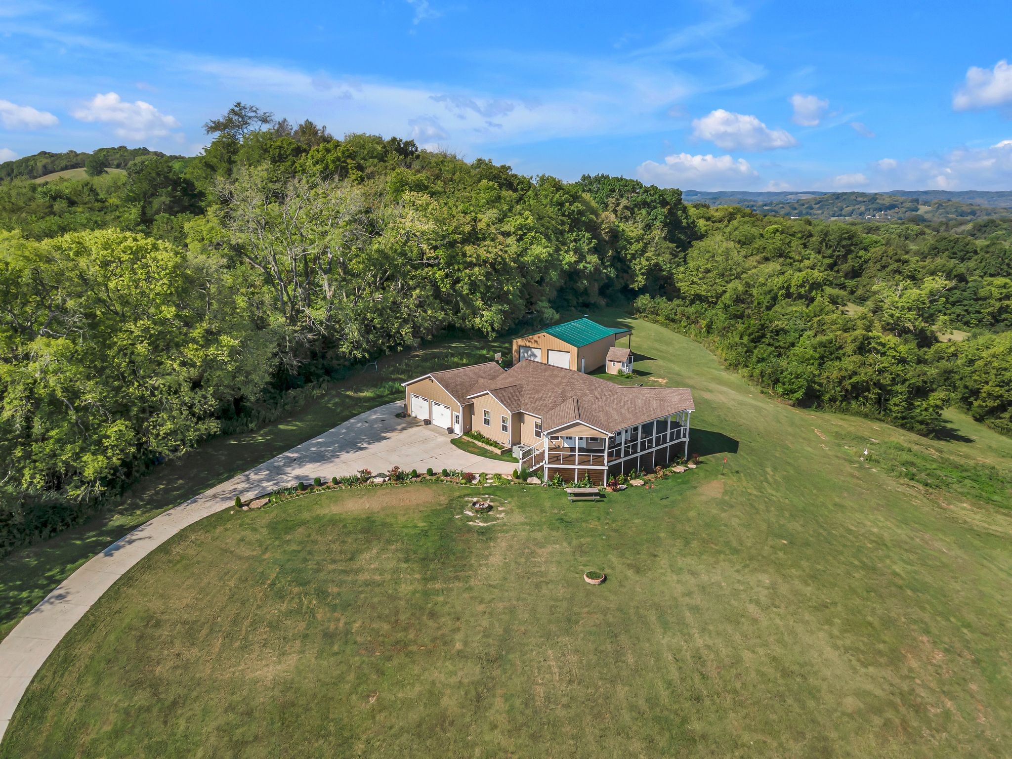 2770 East Sheepneck Road Culleoka, TN 38451 - Photo 37 of 49 a view of a swimming pool with a yard