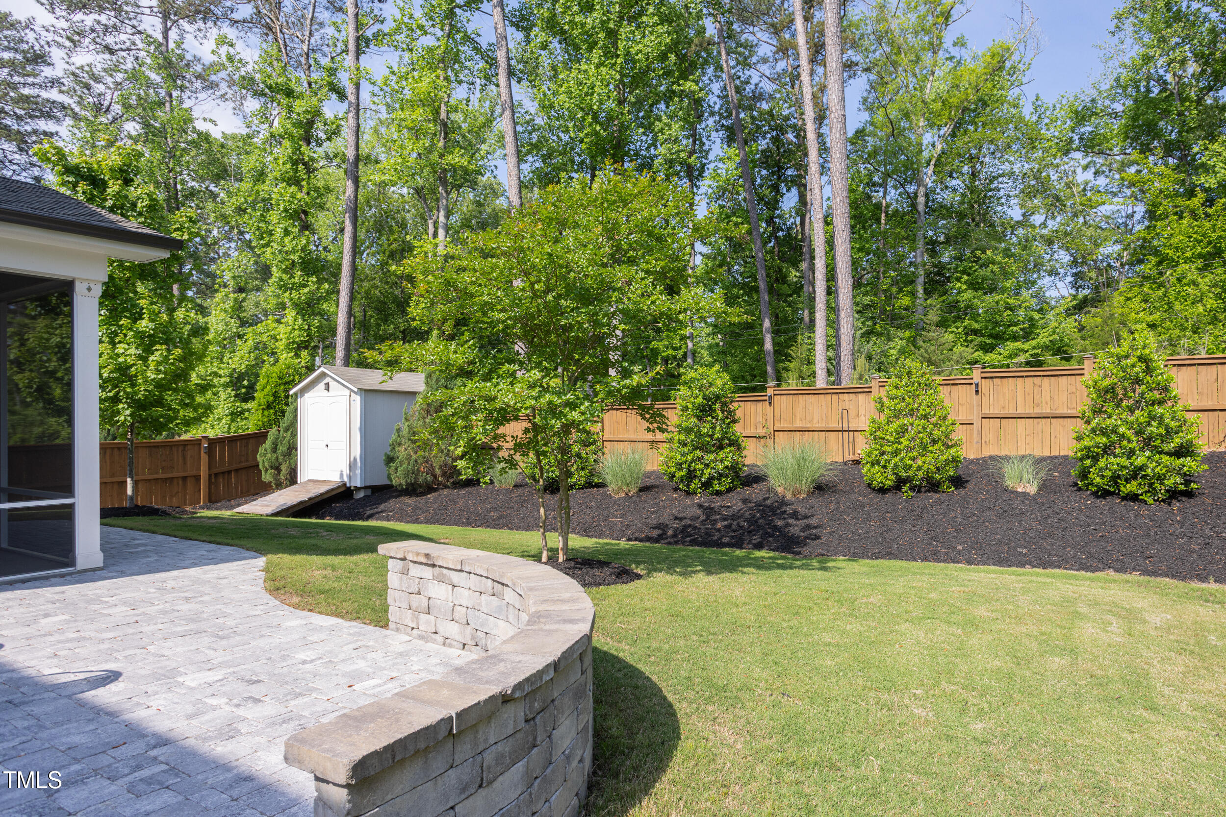 1102 Birchbark Road Durham, NC 27705 - Photo 47 of 57 1102 Birchbark Backyard