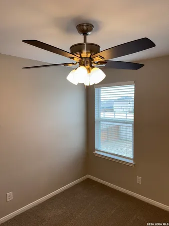 a window in an empty room