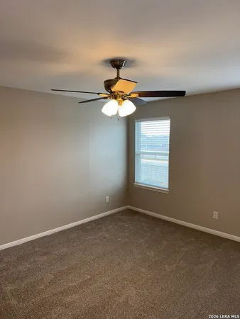 a window in an empty room