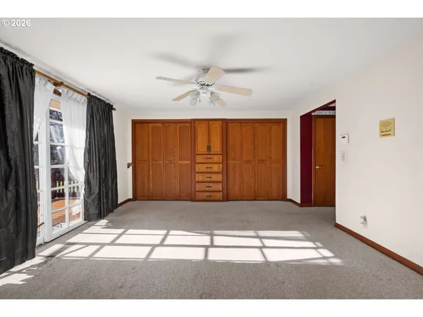 a view interior of a house with a yard