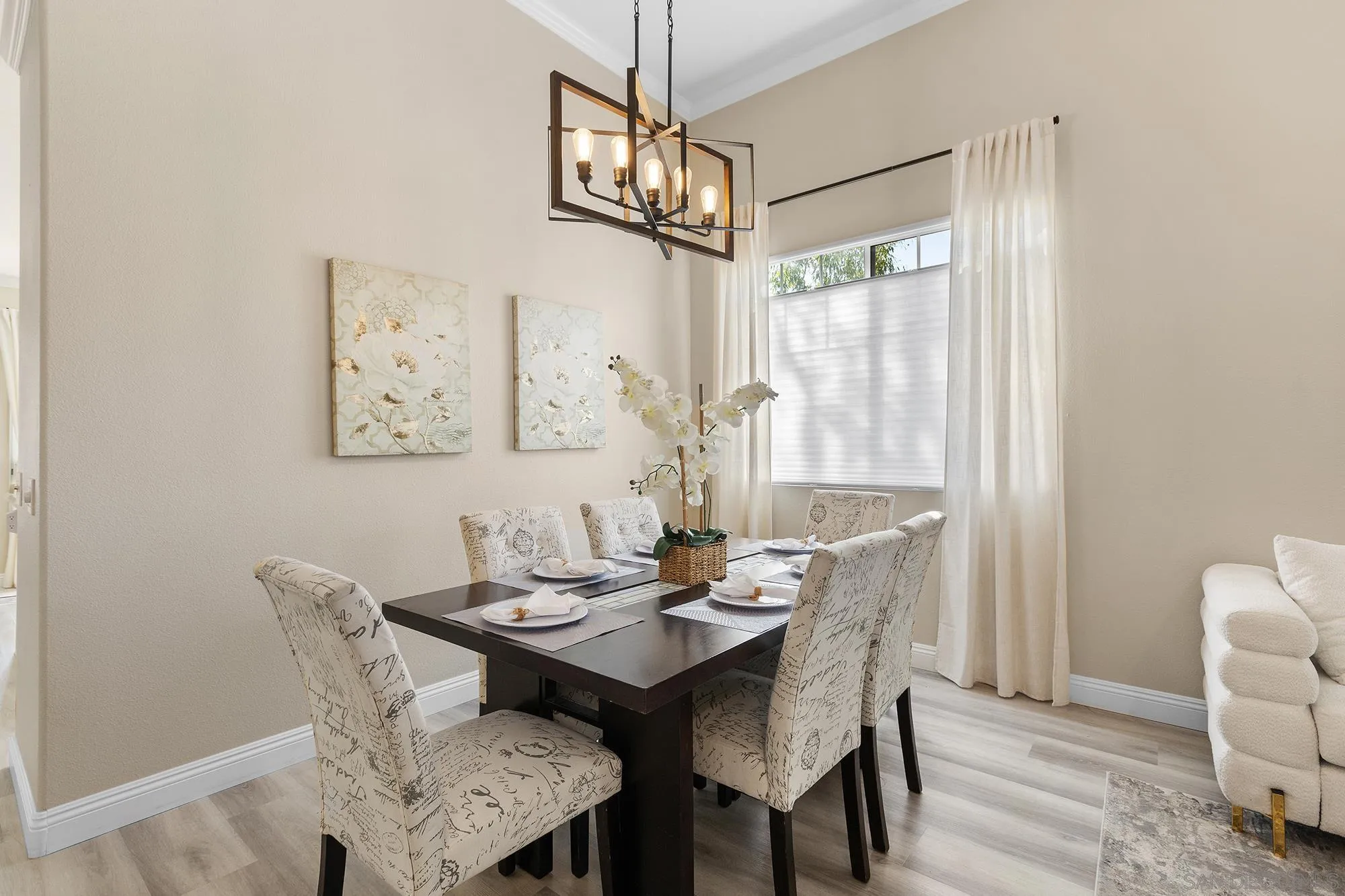33451 Victoria Court Temecula, CA 92592 - Photo 9 of 38 a view of a dining room with furniture window and outside view