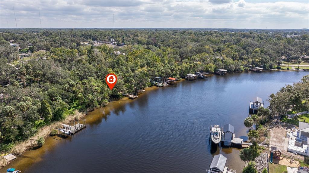 8609 Stoner Road Riverview, FL 33569 - Photo 56 of 66 an aerial view of residential building and lake