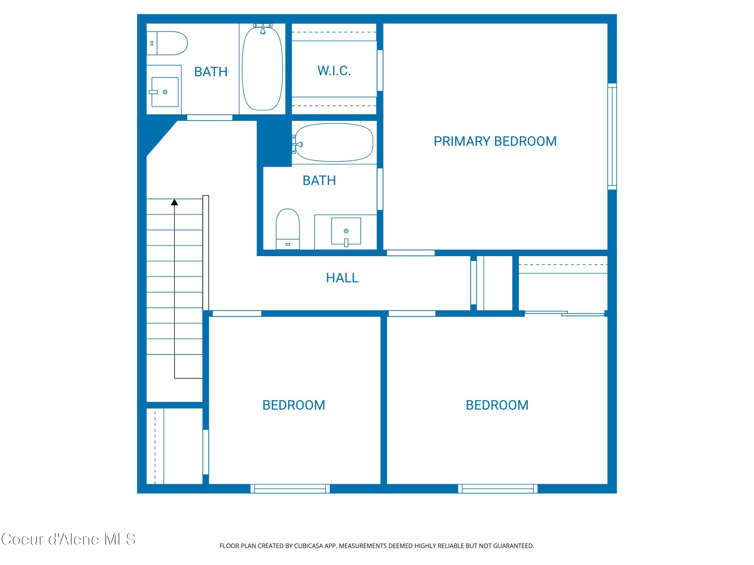 1201 Spruce Street Sandpoint, ID 83864 - Photo 47 of 47 2nd Level Floor Plan